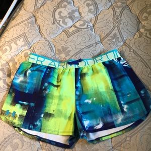 Youth Under Armor string tie shorts